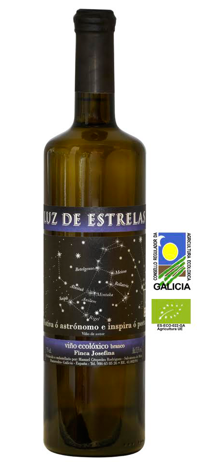 vino ecologico luz de estrelas